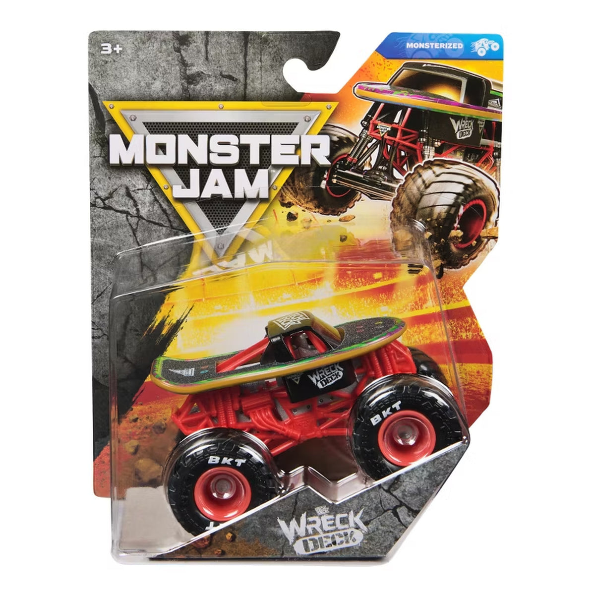 Monster Jam 1:64 Die-Cast Monster Truck Wreck Deck