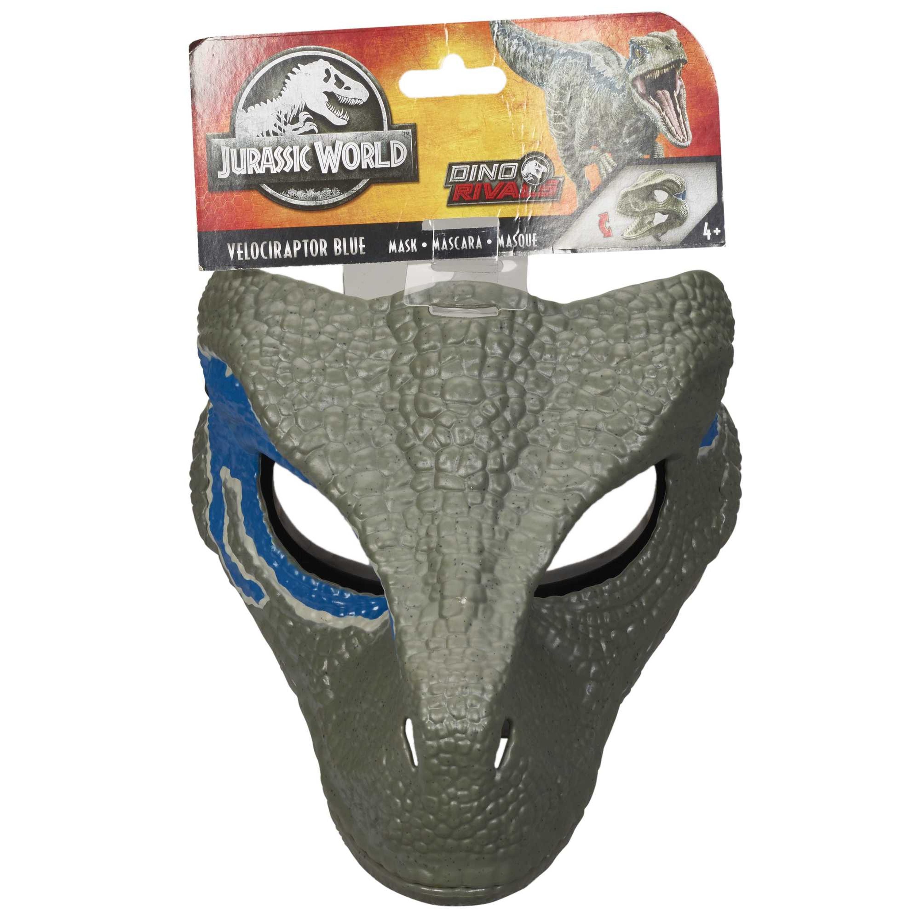 Jurassic World Camp Cretaceous Velociraptor Blue Mask