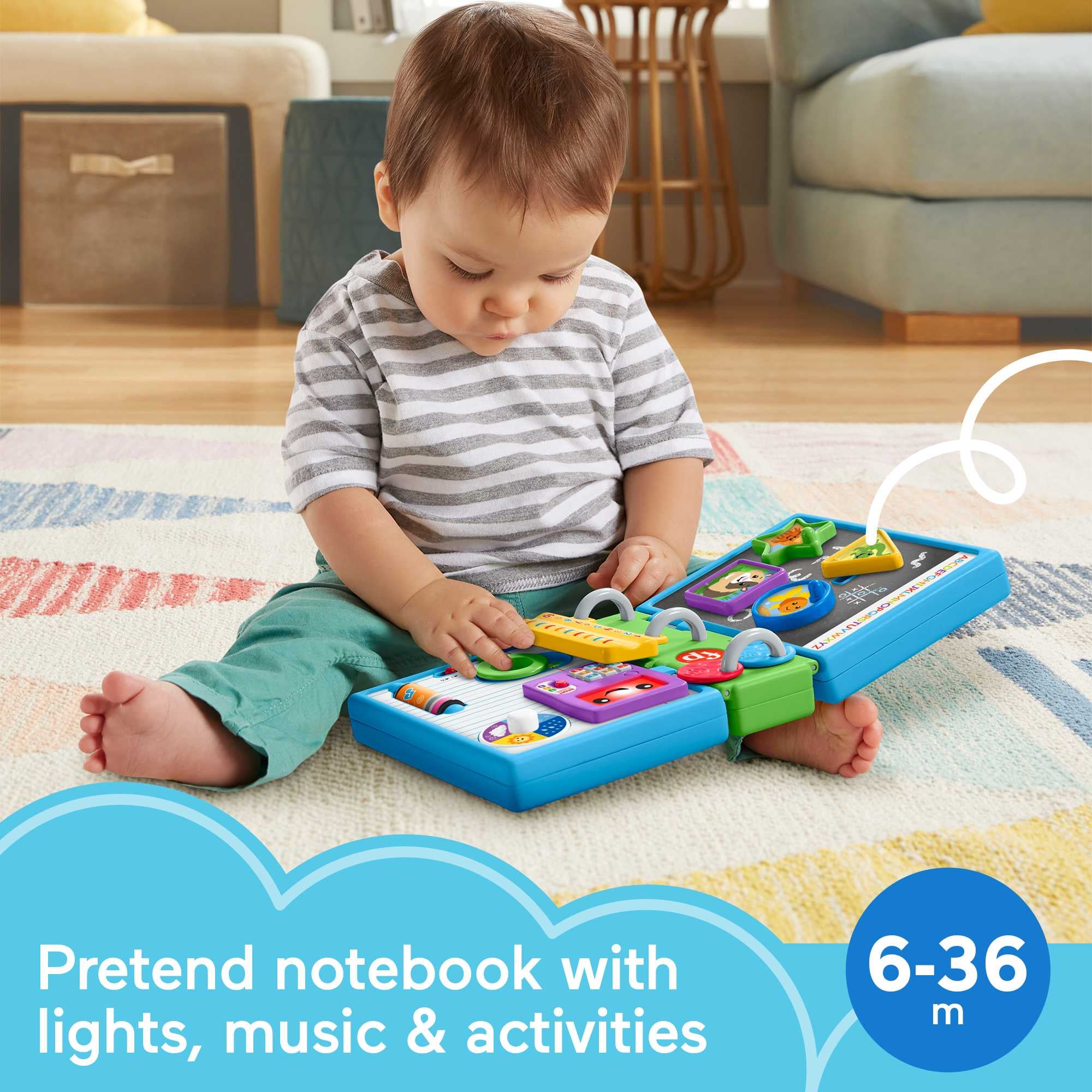Fisher-Price Laugh & Learn 123 Schoolbook