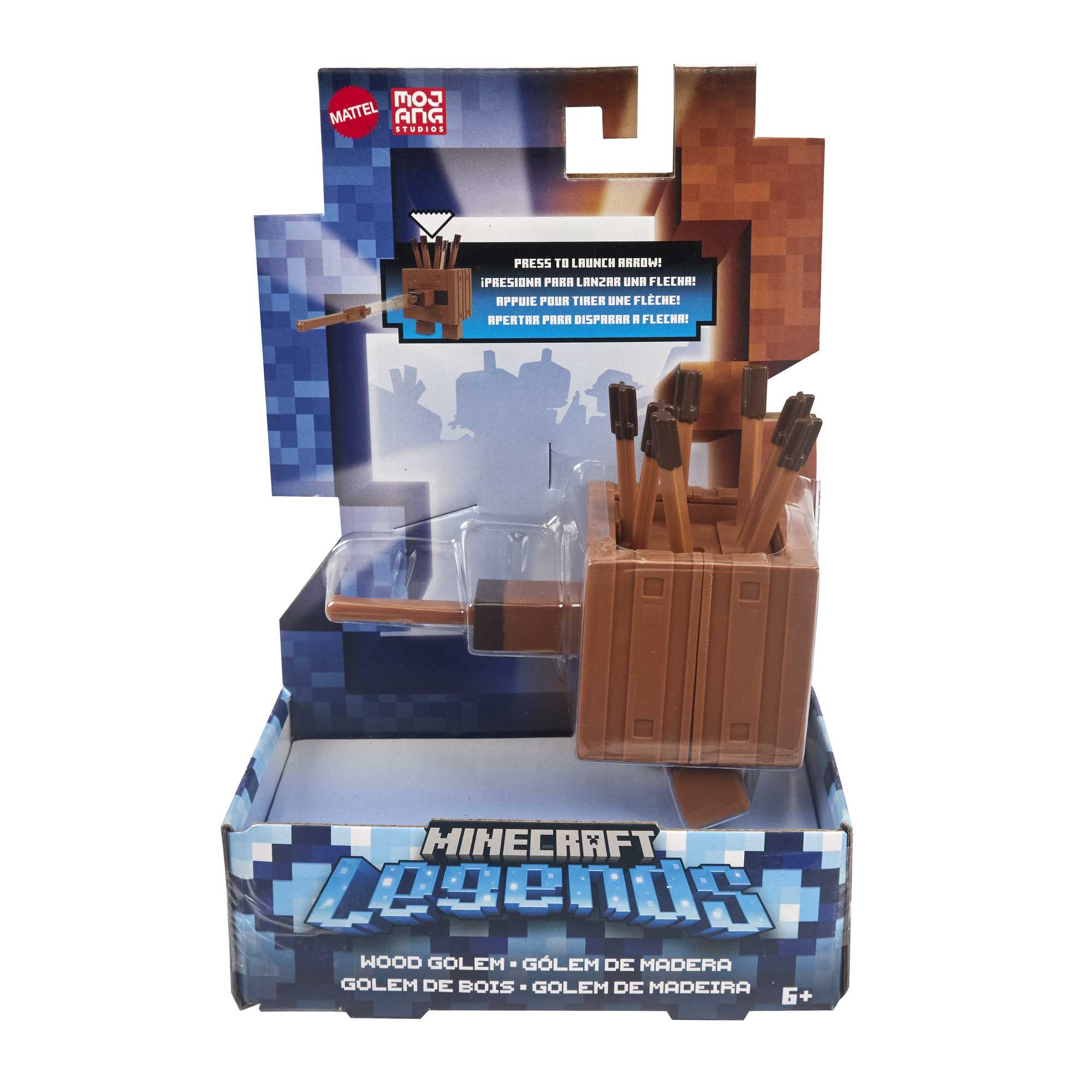 Minecraft Legends Wood Golem Action Figure