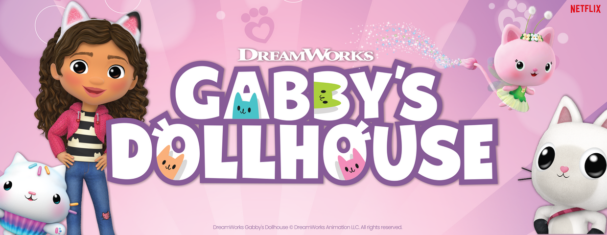 DreamWorks Gabbys Dollhouse Peel and Stick Wall Decals  RoomMates Decor