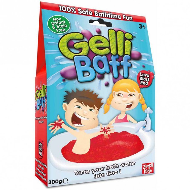 Zimpli Kids Gelli Baff Lava Blast Red