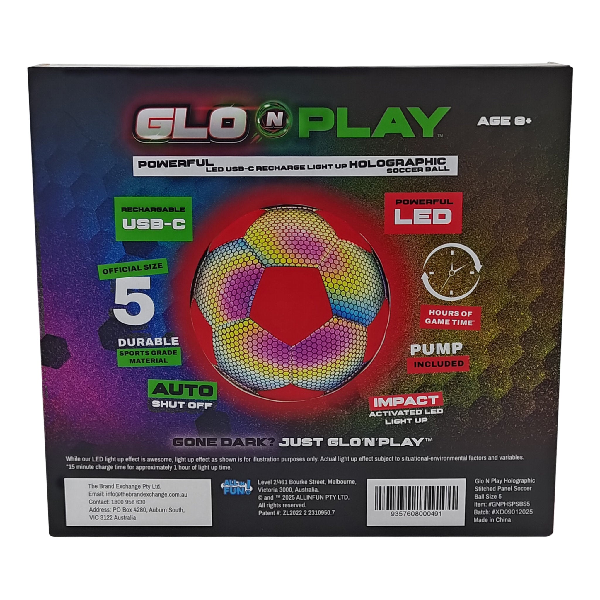 Glo N Play LED Soccer Ball