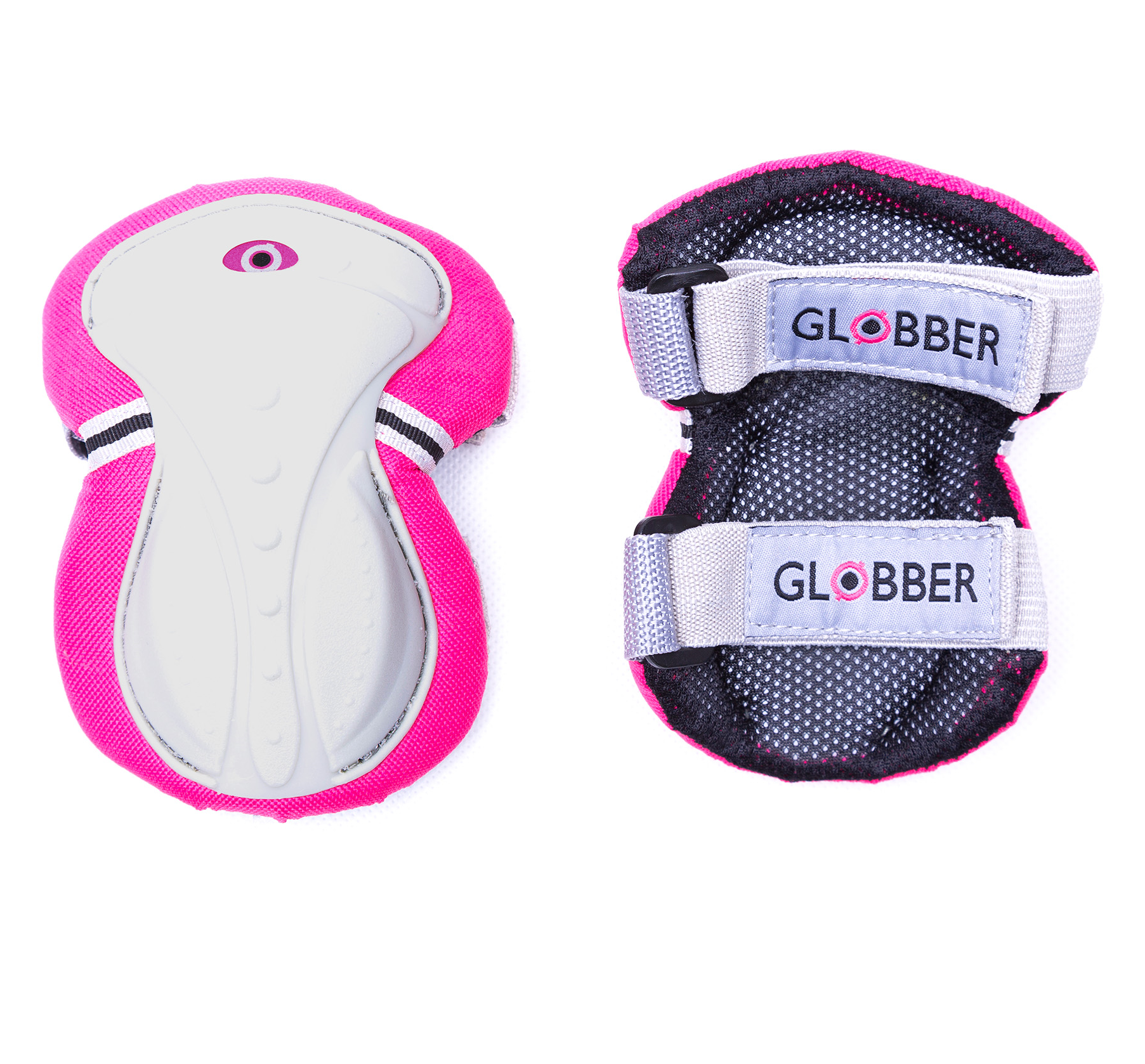 Globber Junior Protective Pad Set - Deep Pink XS