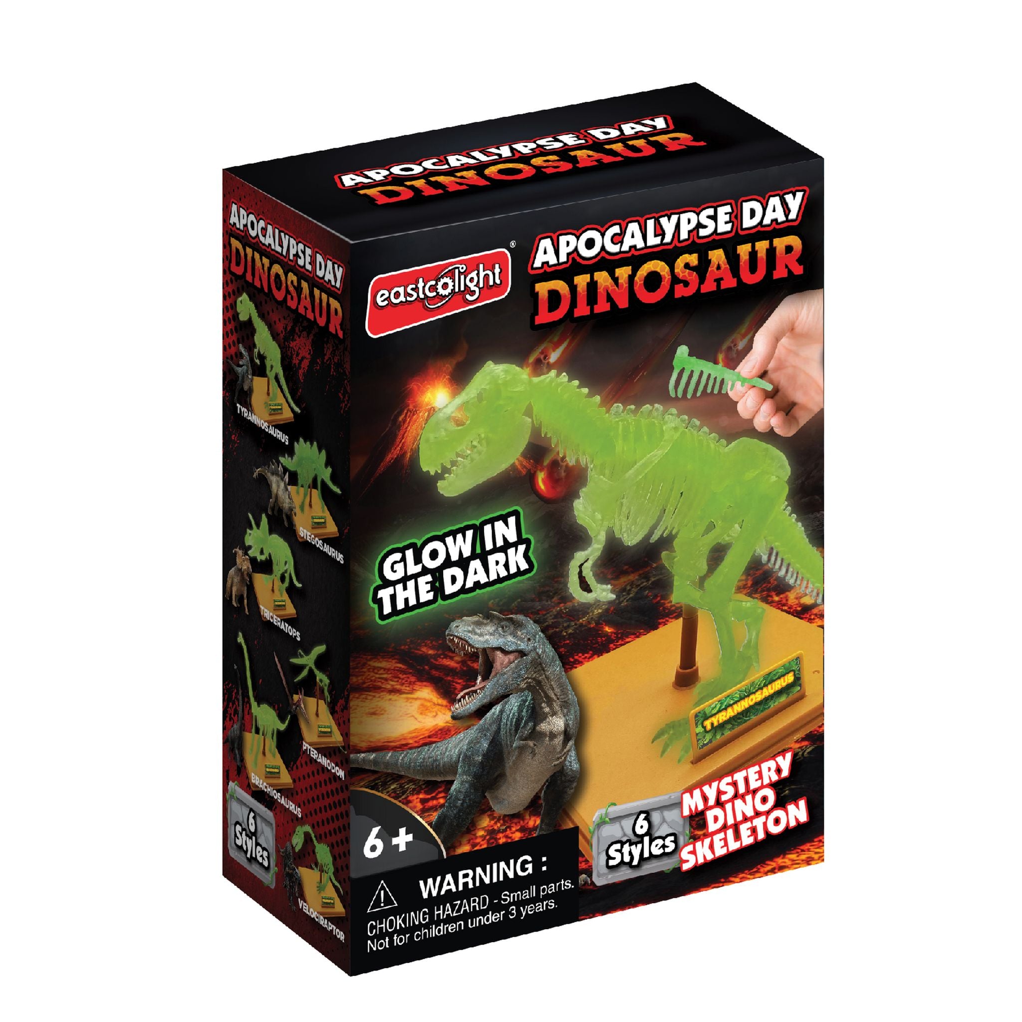 Glow-in-the-Dark Mystery Dino Skeletons Blind Box