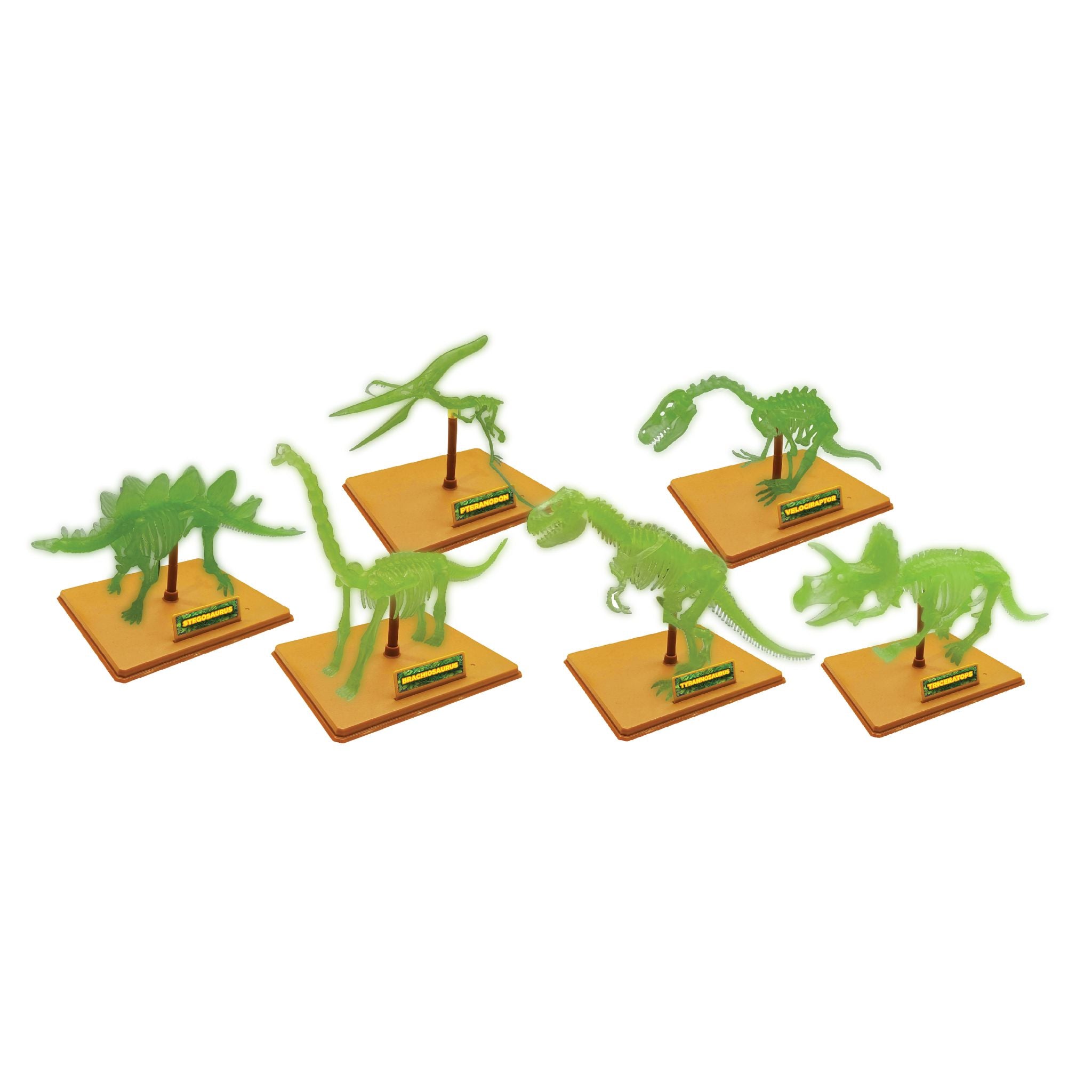 Glow-in-the-Dark Mystery Dino Skeletons Blind Box