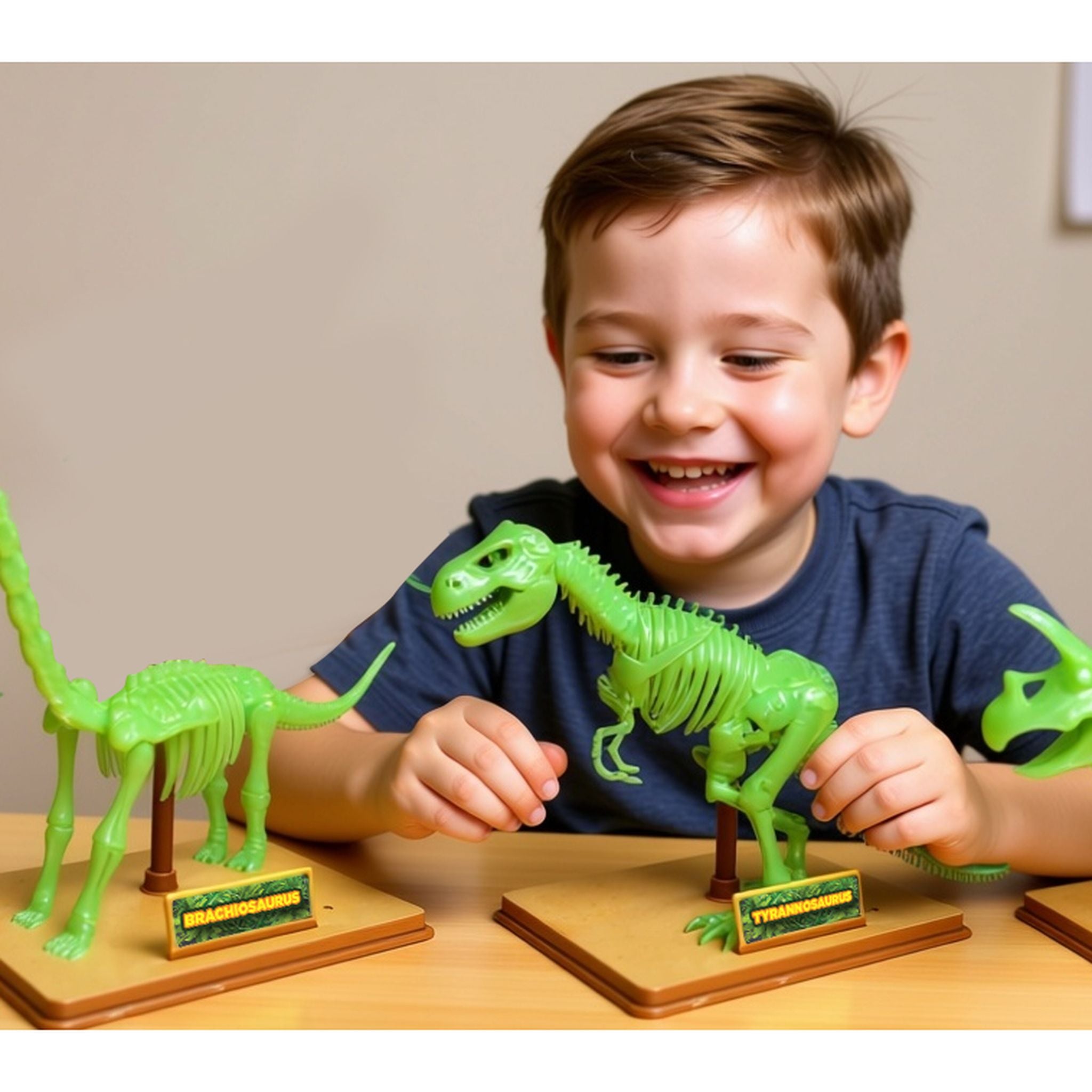 Glow-in-the-Dark Mystery Dino Skeletons Blind Box