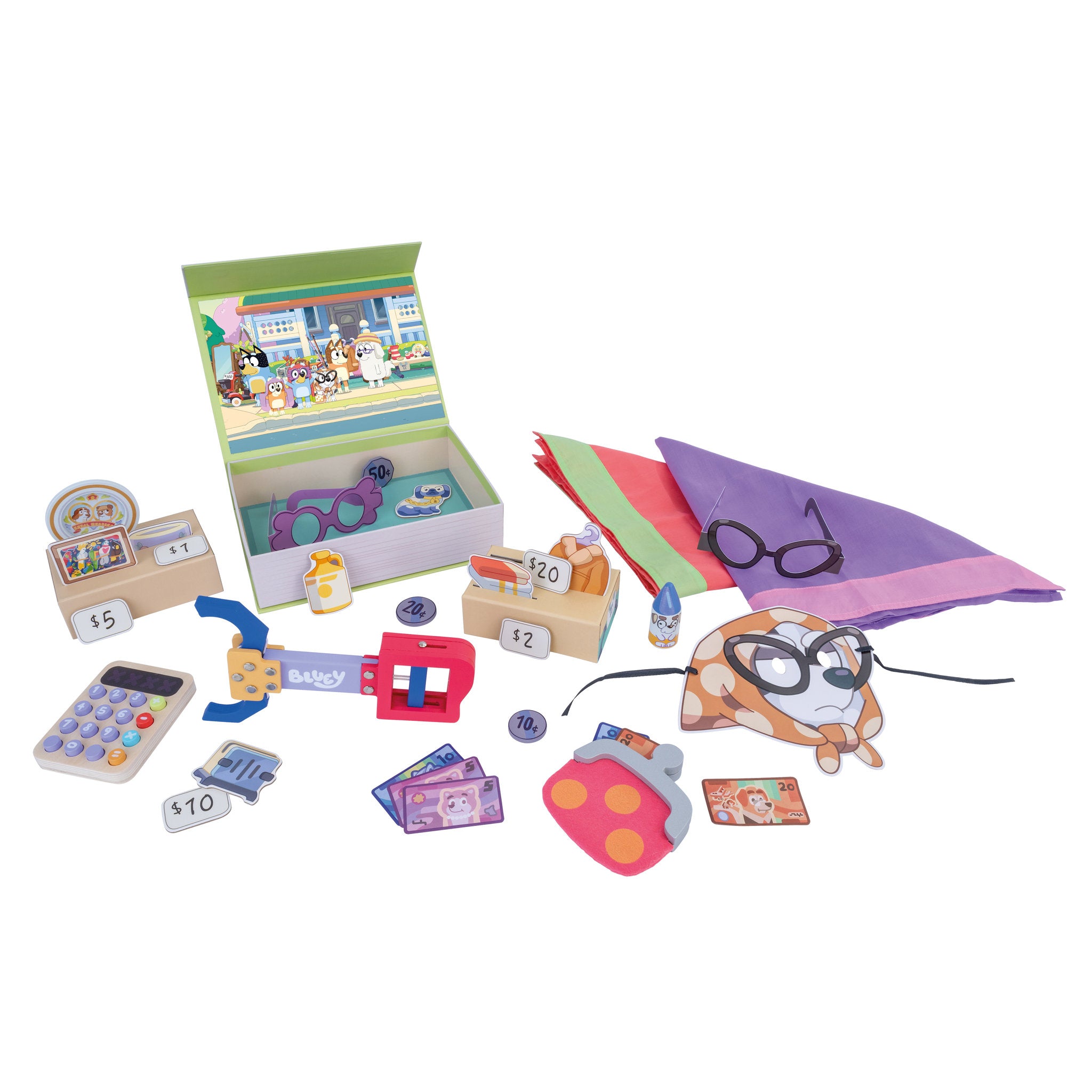 Bluey Granny Mobile Wooden Role Play Accessory Set