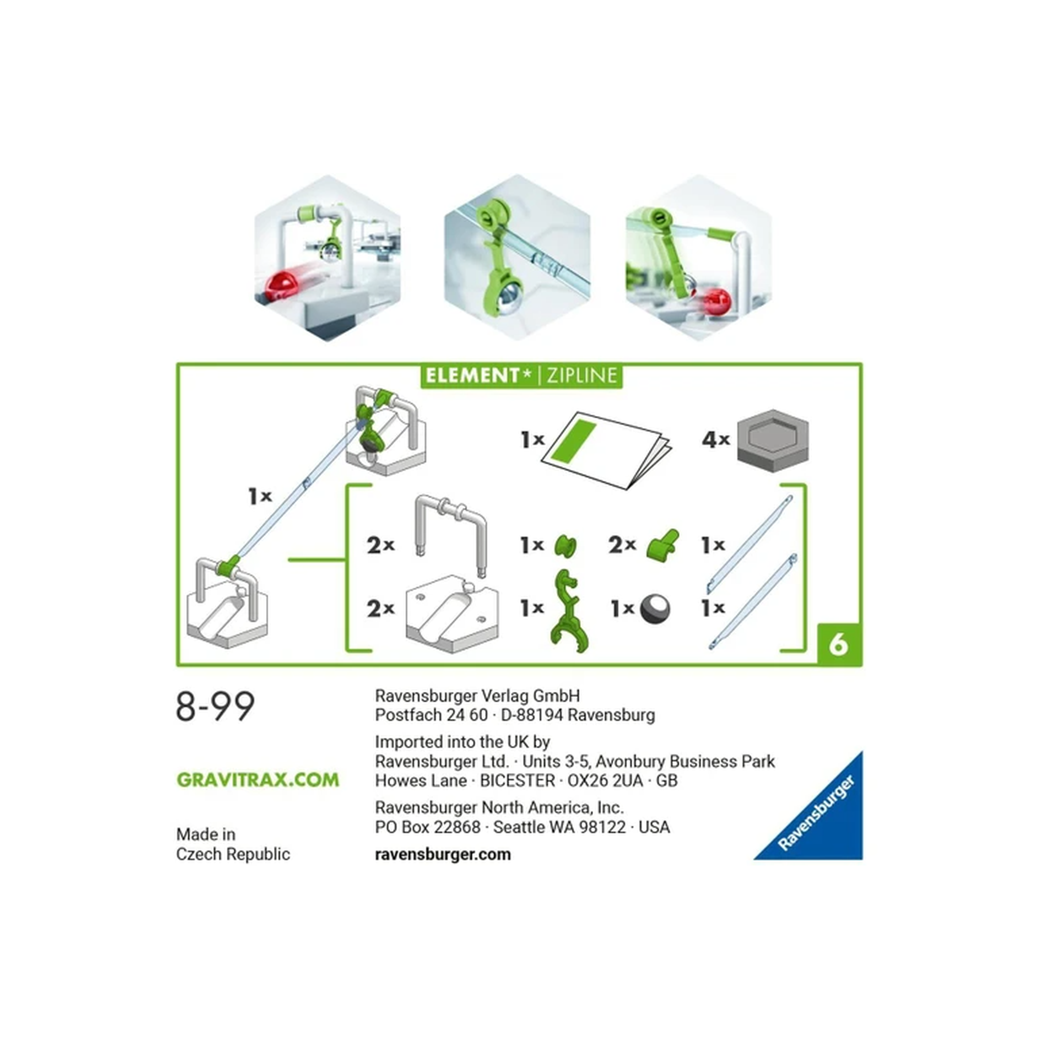 GraviTrax Action Pack Zipline