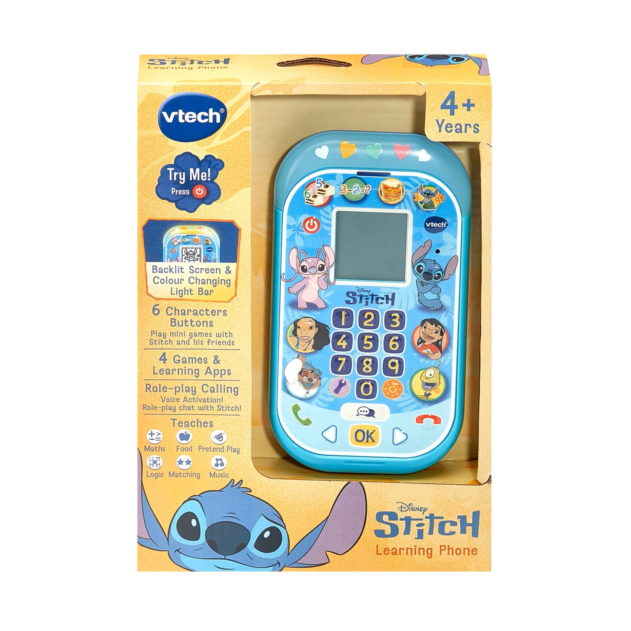 VTech Disney Stitch Learning Phone