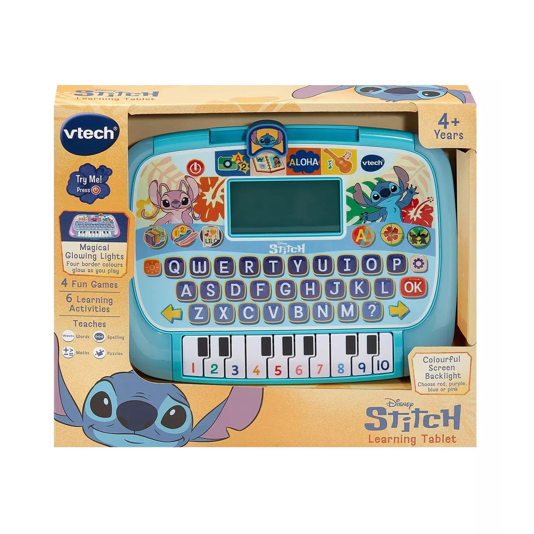 VTech Disney Stitch Learning Tablet Assorted Styles