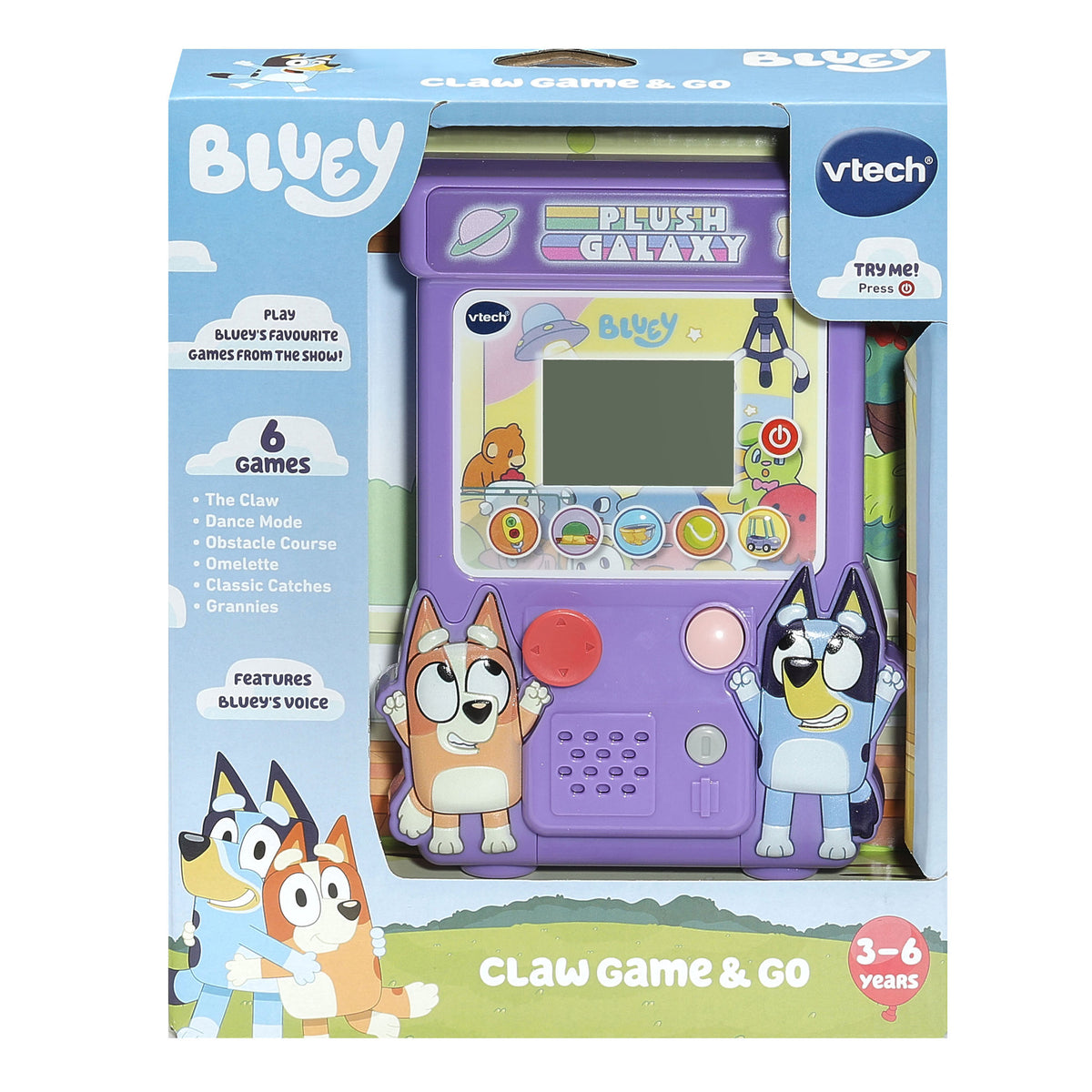 VTech Bluey Claw Game & Go