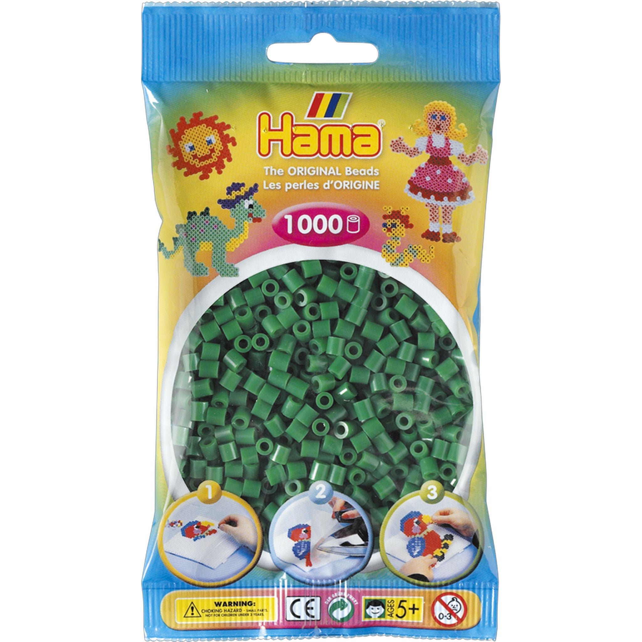 Hama Bead Bag 1000 Pieces - Green