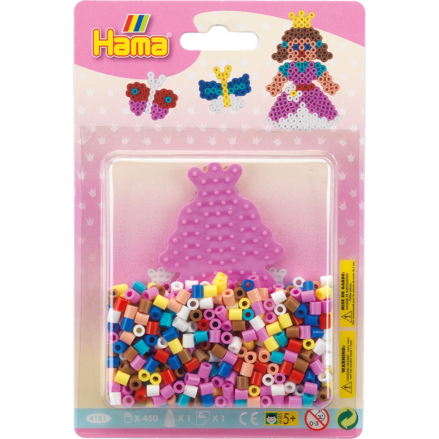 Hama Small Blister Packs - Pink Princess