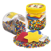 Hama Tub Sets 4000 Beads & 3 Pegboards - Yellow