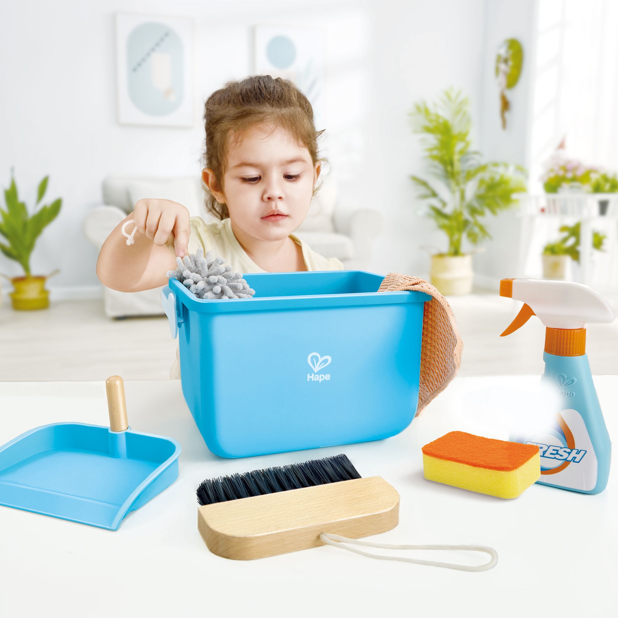 Hape Bucket Cleaning Set