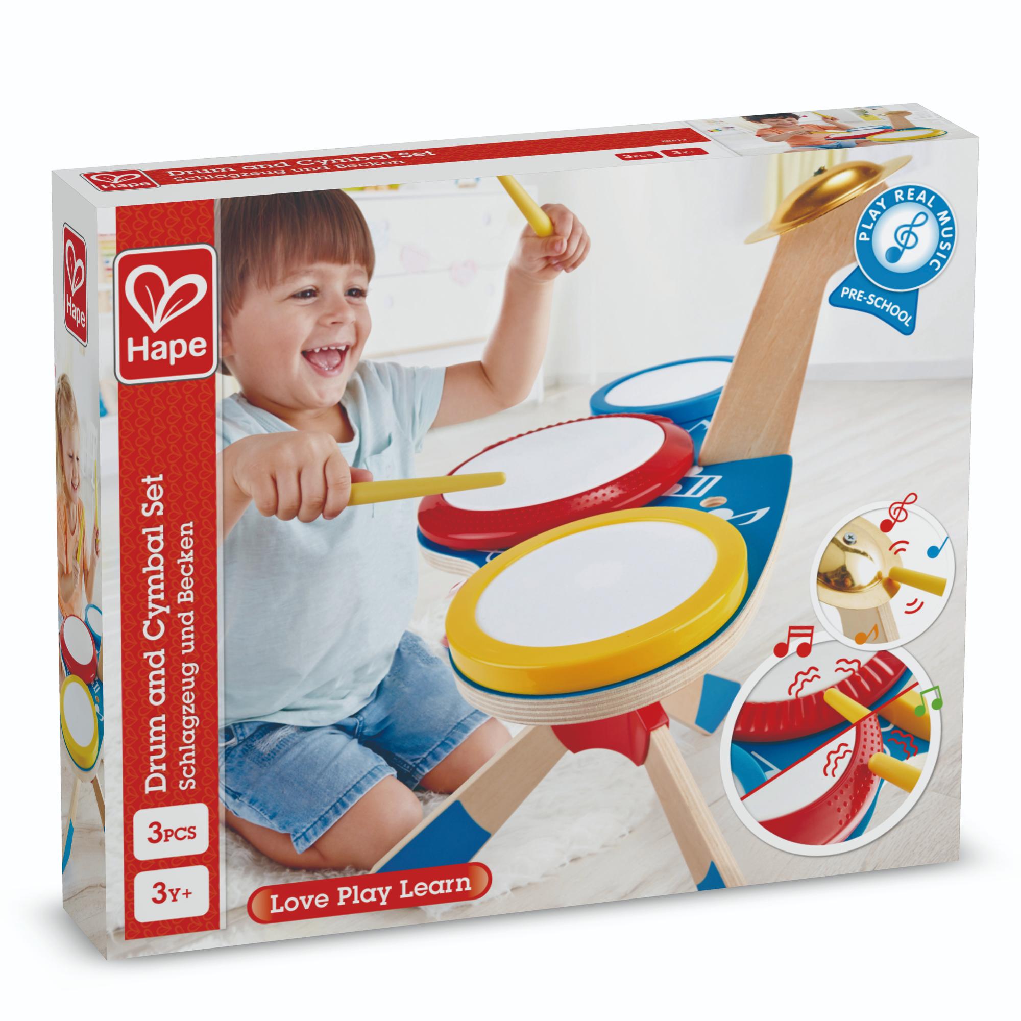 Hape Drum & Cymbal Set