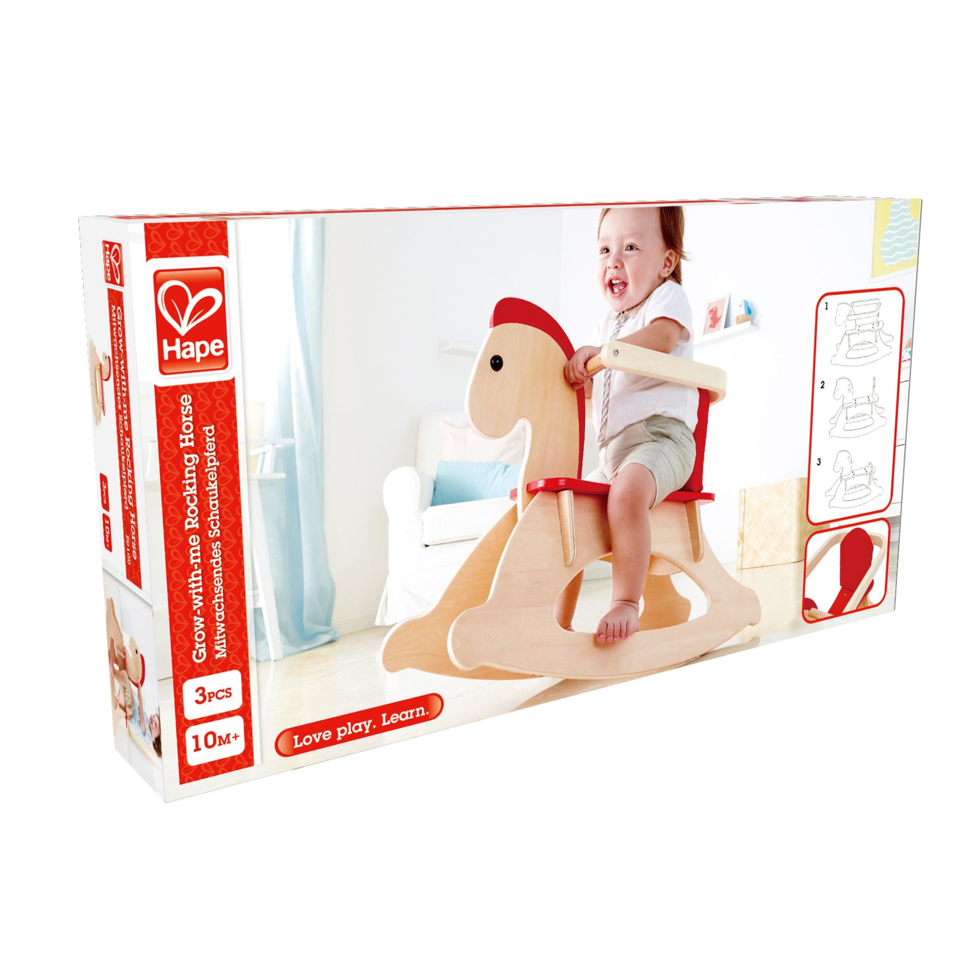 Hape Grow-With-Me Rocking Horse