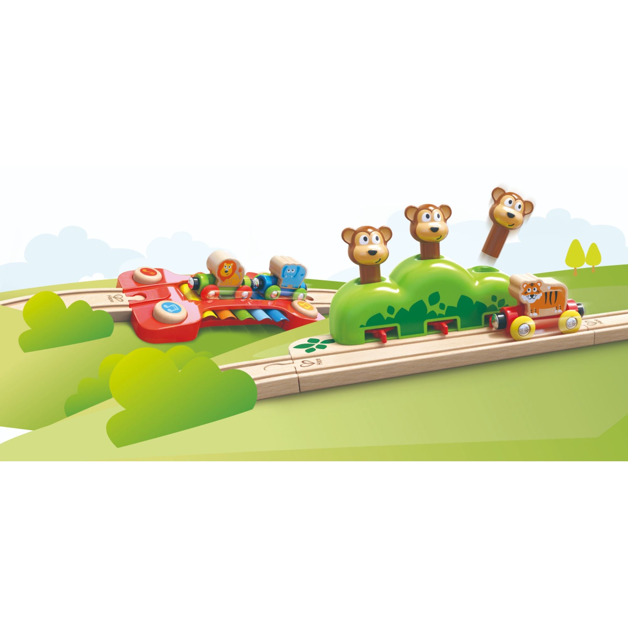 Hape Music and Monkeys Railway