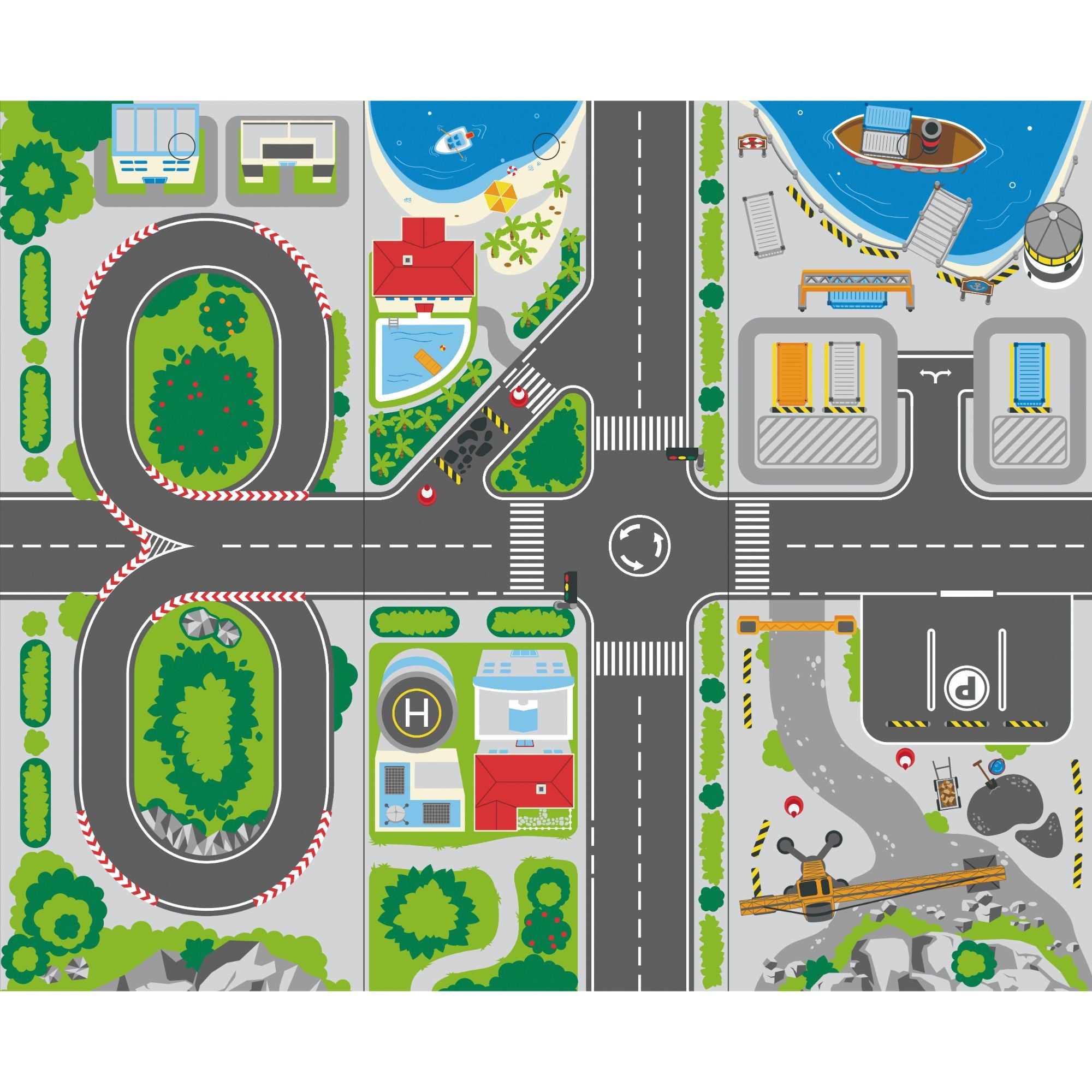 Hape Reversible Train Storage Table