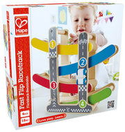 Hape Fast Flip Racetrack - Toyworld Australia