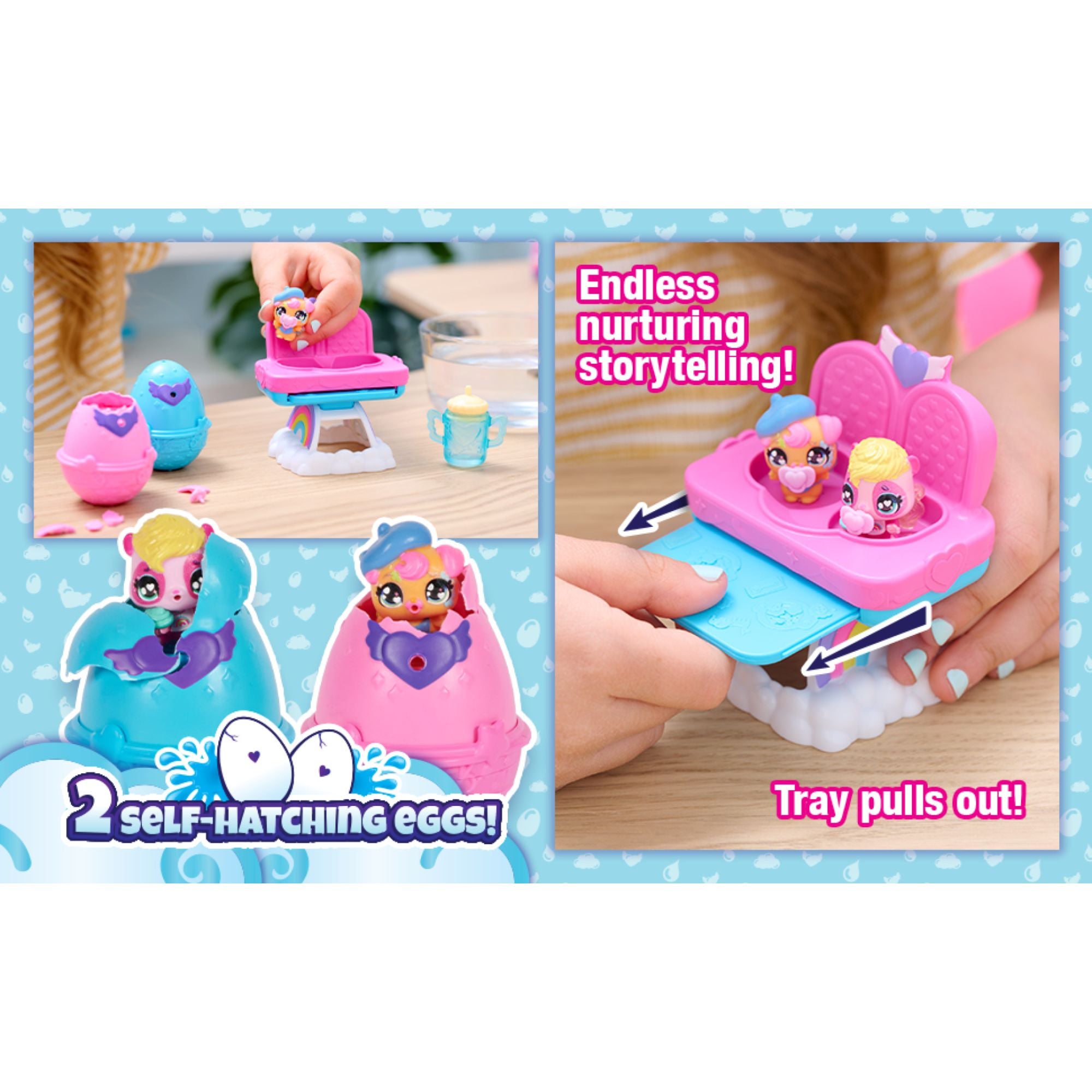 Hatchimals Alive! Hungry Hatchimals Playset