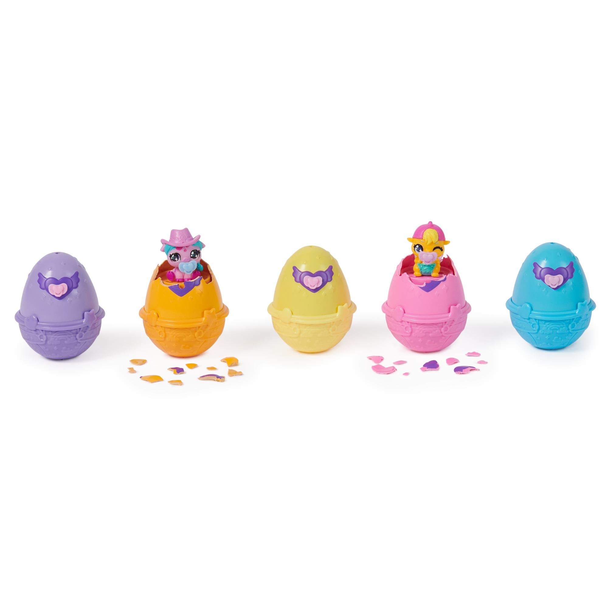 Hatchimals Alive! Pink & Yellow Egg Carton