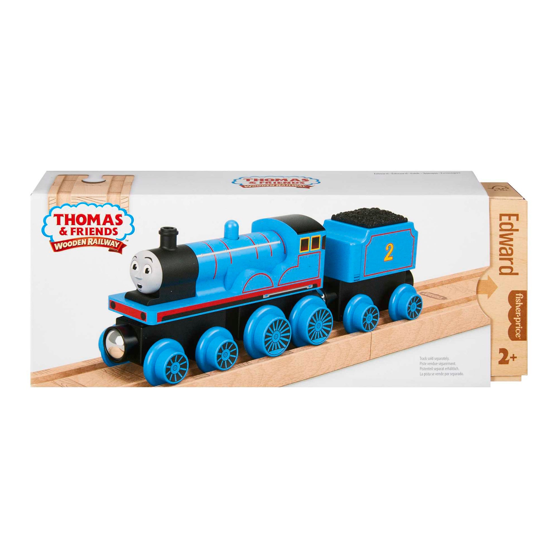 Fisher-Price Thomas Friends Wooden Railway Edward Engine And