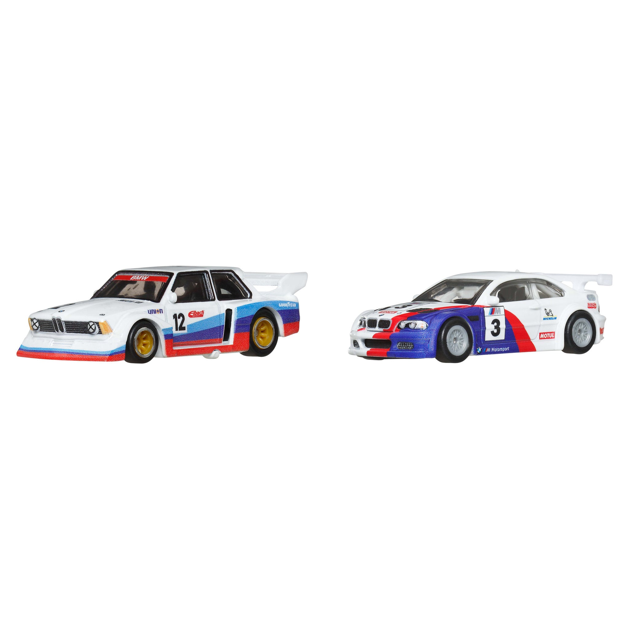 Hot Wheels Premium 1:64 Die-Cast BMW 320 Group 5 & 2001 BMW M3 GTR 2 Pack
