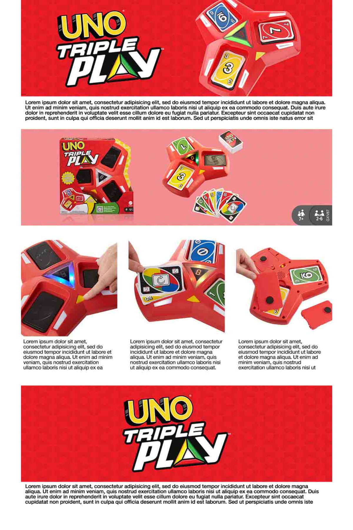 UNO Triple Play - Toyworld Australia