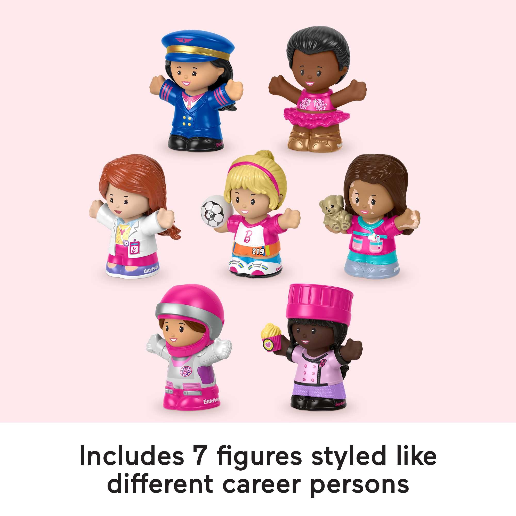 Fisher-Price Little People Barbie You Can Be Anything Figure Pack