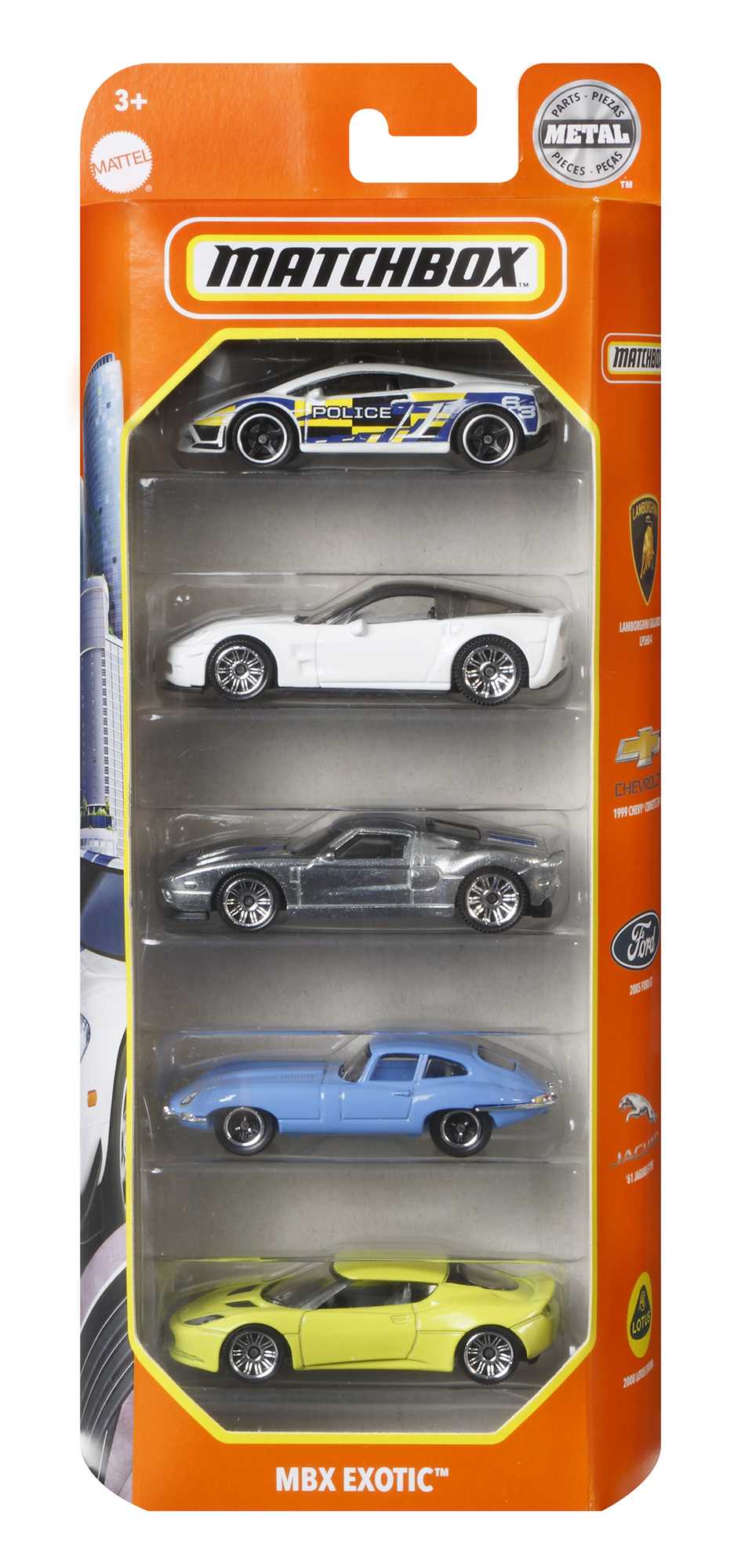 Matchbox 5 Pack Assorted Styles