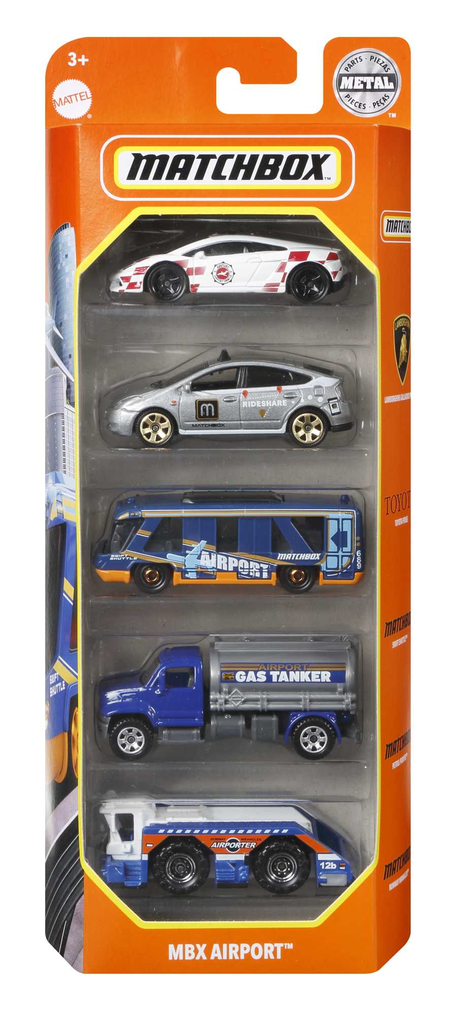 Matchbox 5 Pack Assorted Styles