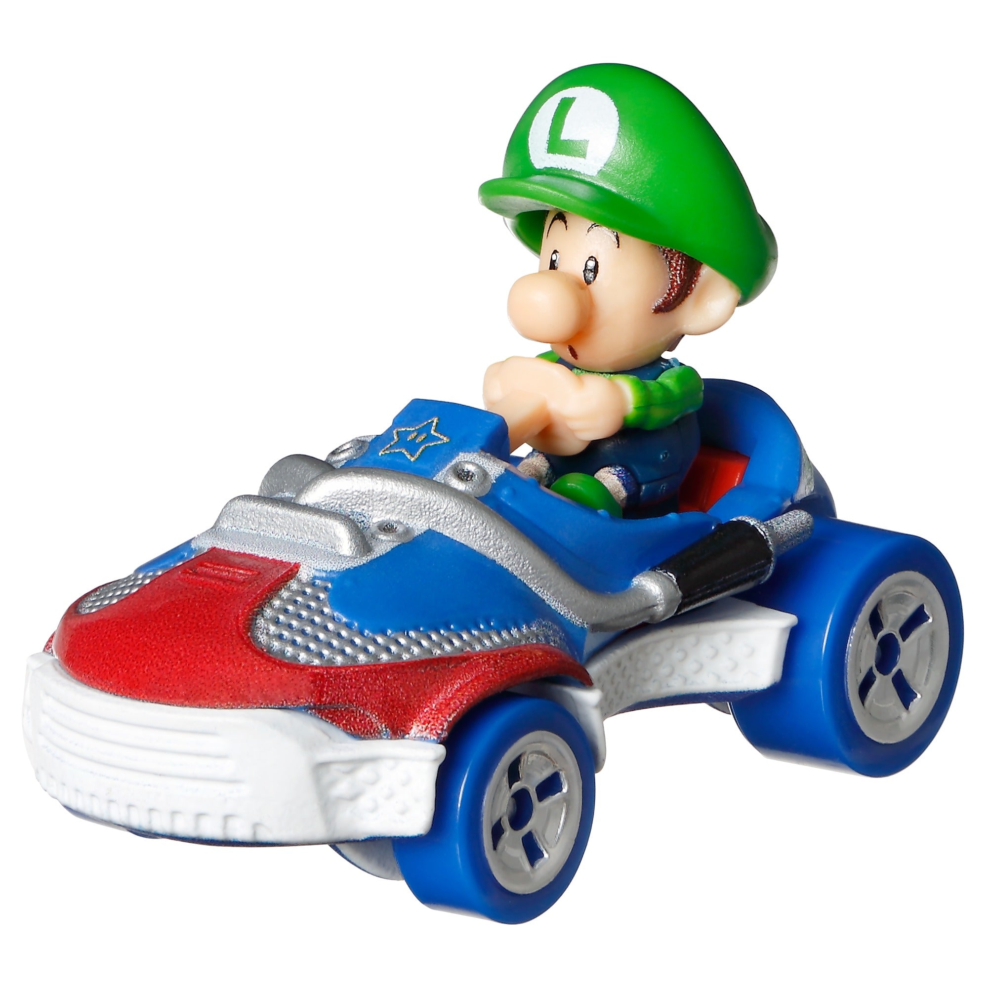 Hot Wheels Mario Kart Baby Luigi Sneaker