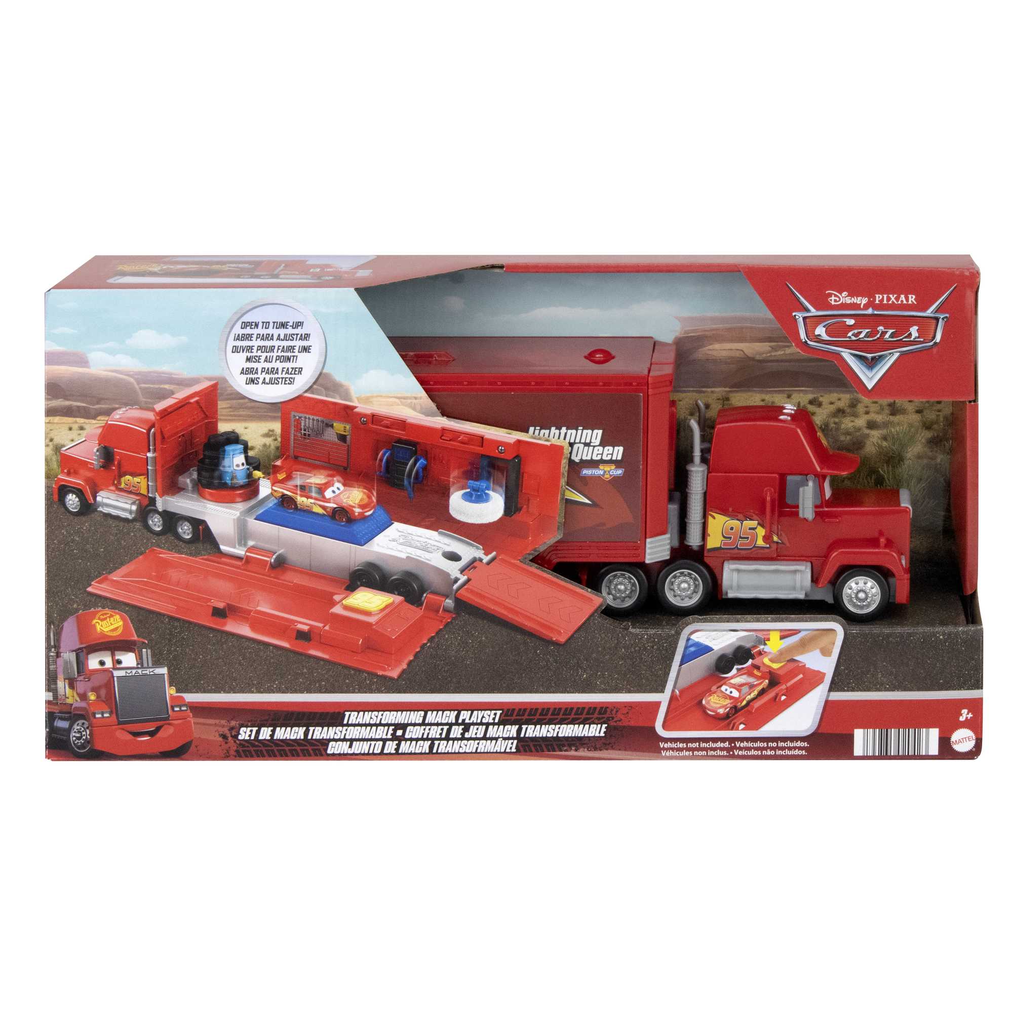 Disney Pixar Cars Transforming Mack Playset