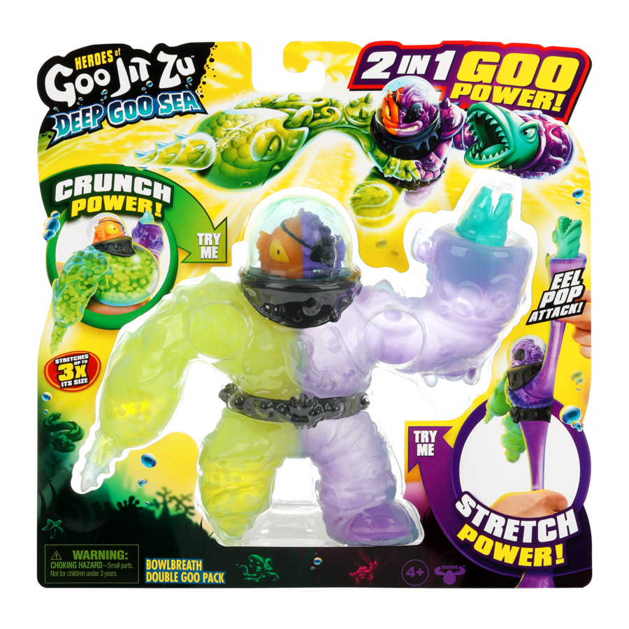 Heroes Of Goo Jit Zu Deep Goo Sea Double Attack Pack - Bowlbreath