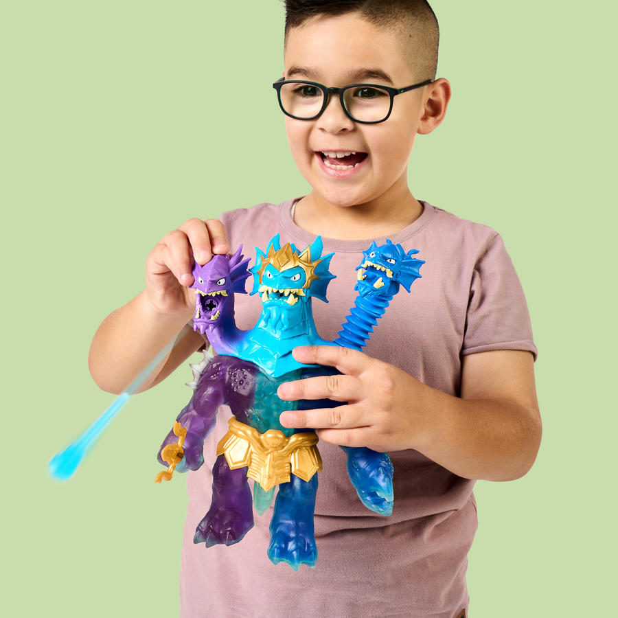 Heroes Of Goo Jit Zu Deep Goo Sea S9 Triple Goo Pack - King Hydra