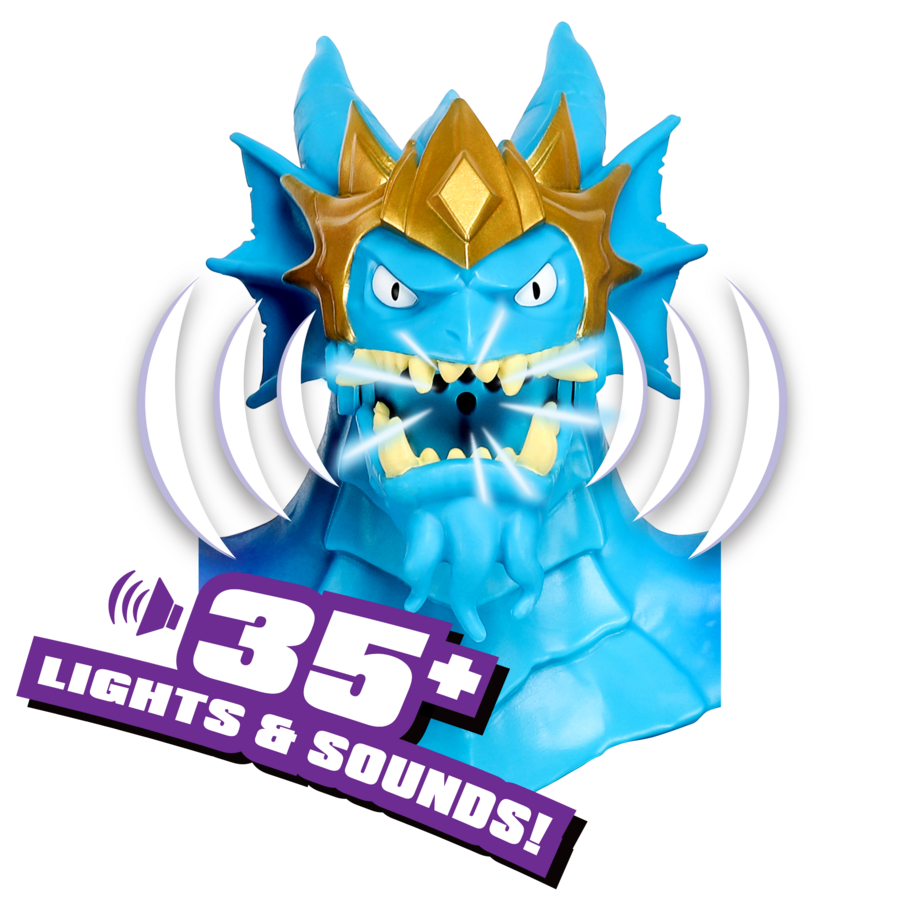 Heroes Of Goo Jit Zu Deep Goo Sea S9 Triple Goo Pack - King Hydra