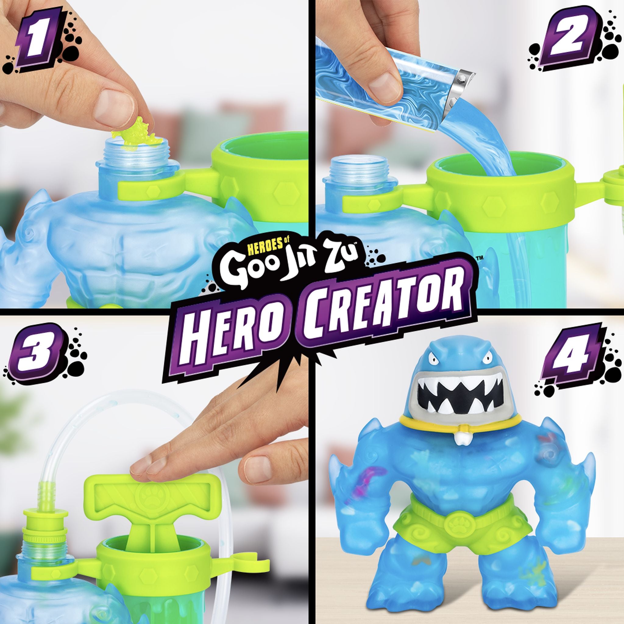 Heroes Of Goo Jit Zu Hero Creator Make Your Own Pack - Thrash