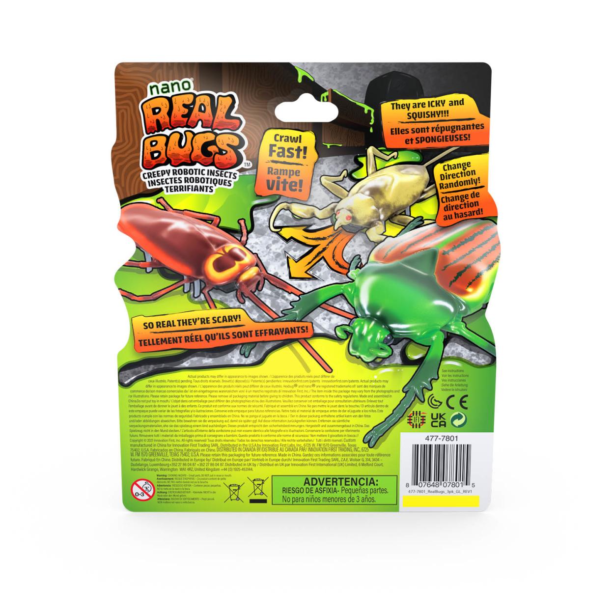 HEXBUG Nano Real Bugs 3 Pack