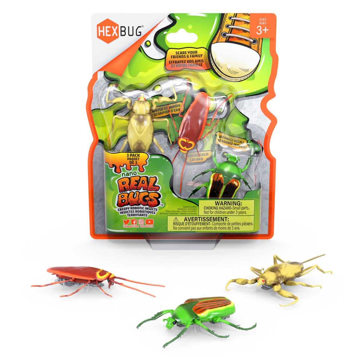 HEXBUG Nano Real Bugs 3 Pack
