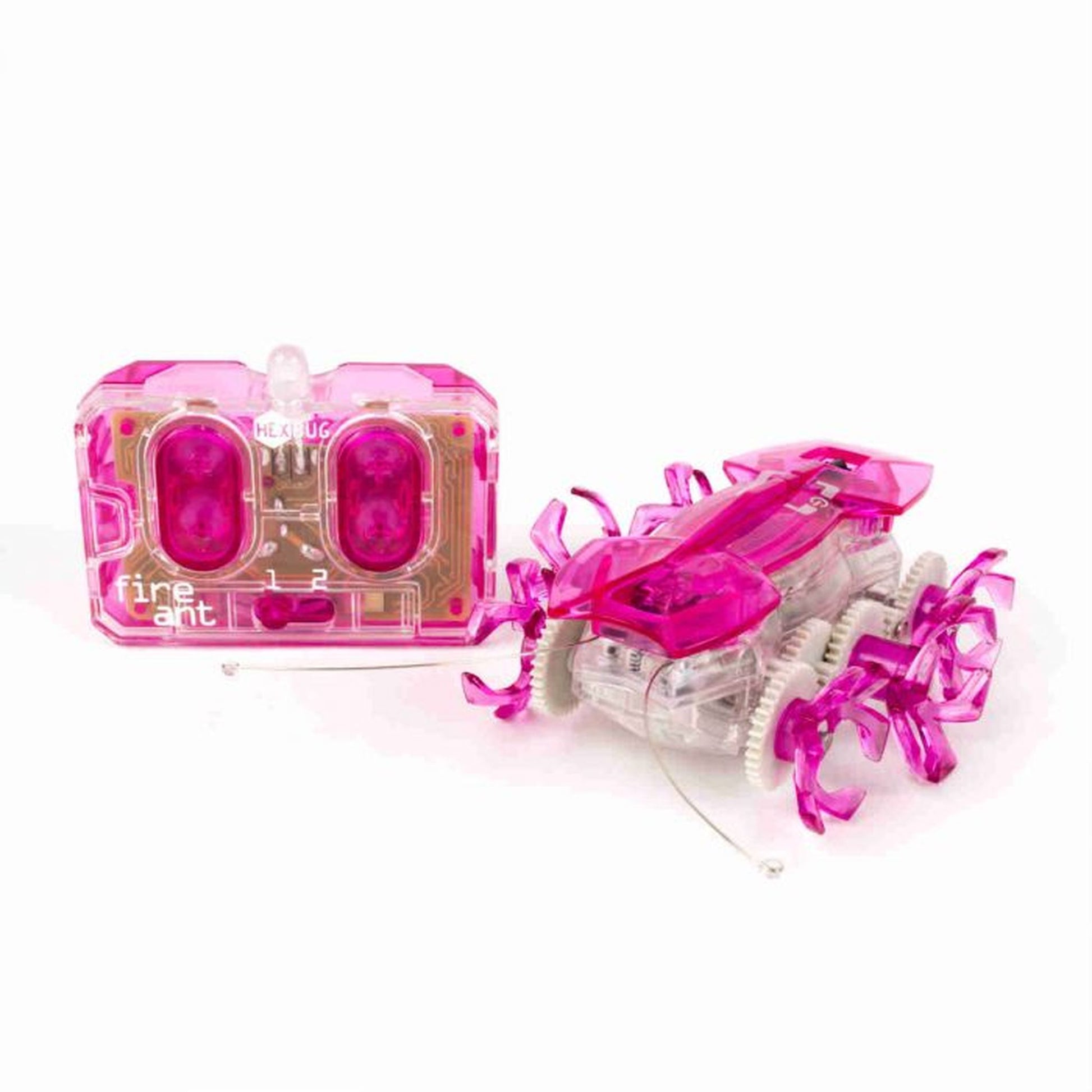 HEXBUG Nano Micro Robotic Creatures Fire Ant - Magenta - Toyworld Australia