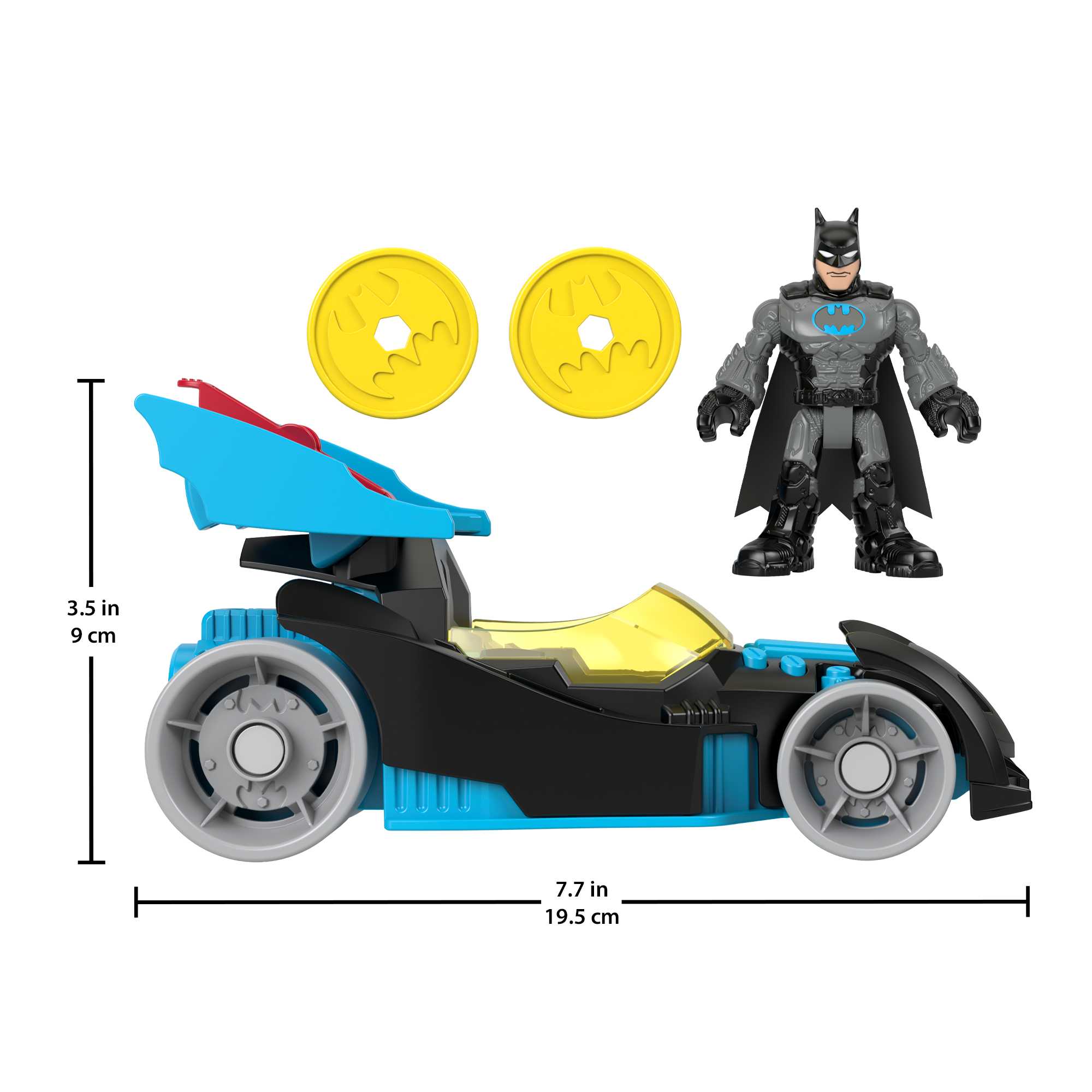 Fisher-Price Imaginext DC Super Friends Bat-Tech Racing Batmobile