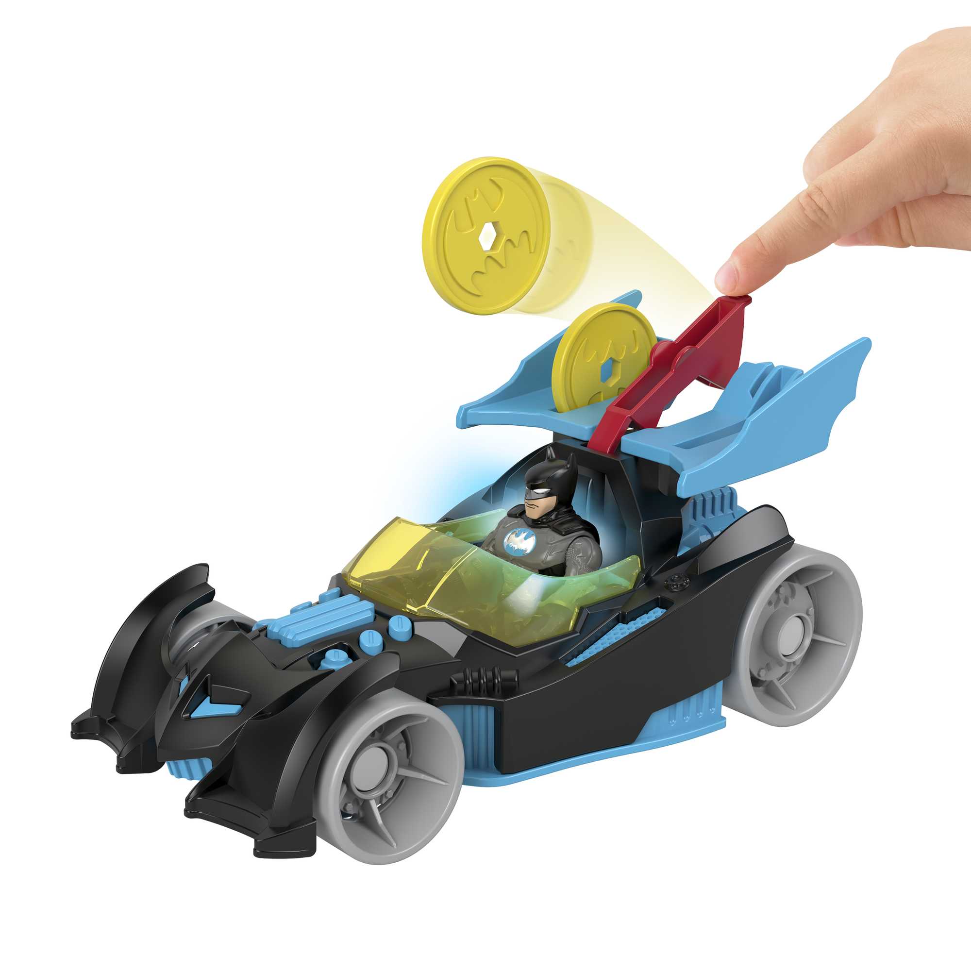 Fisher-Price Imaginext DC Super Friends Bat-Tech Racing Batmobile