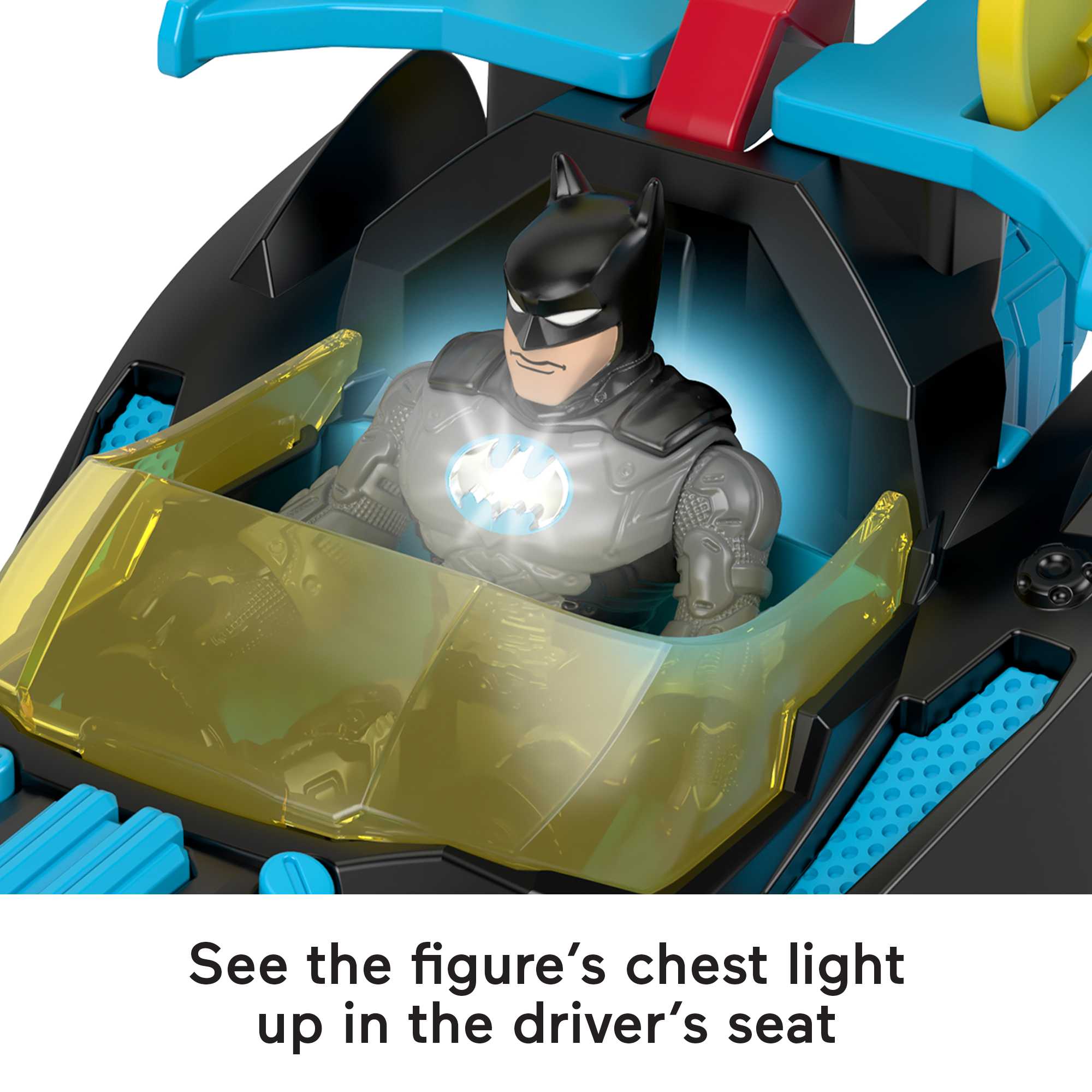 Fisher-Price Imaginext DC Super Friends Bat-Tech Racing Batmobile