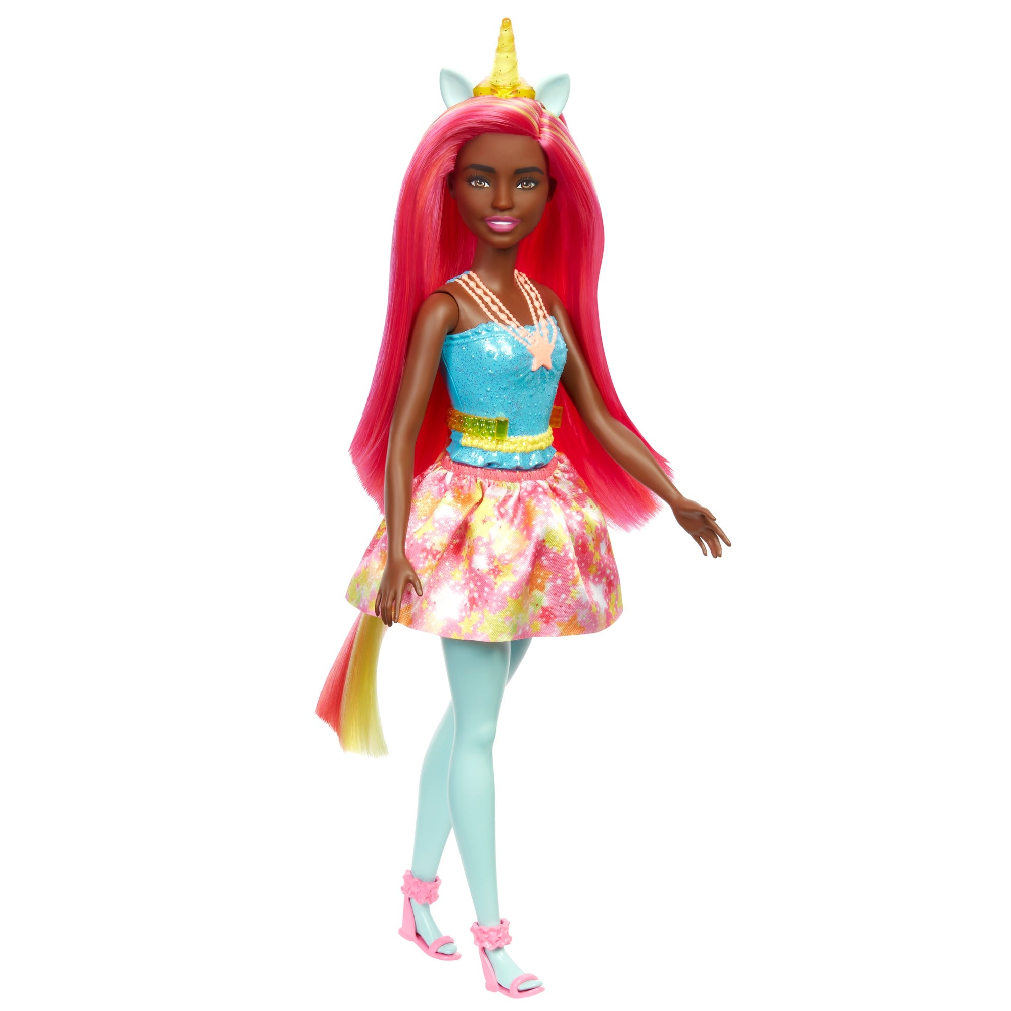 Barbie Dreamtopia Unicorn Yellow Horn