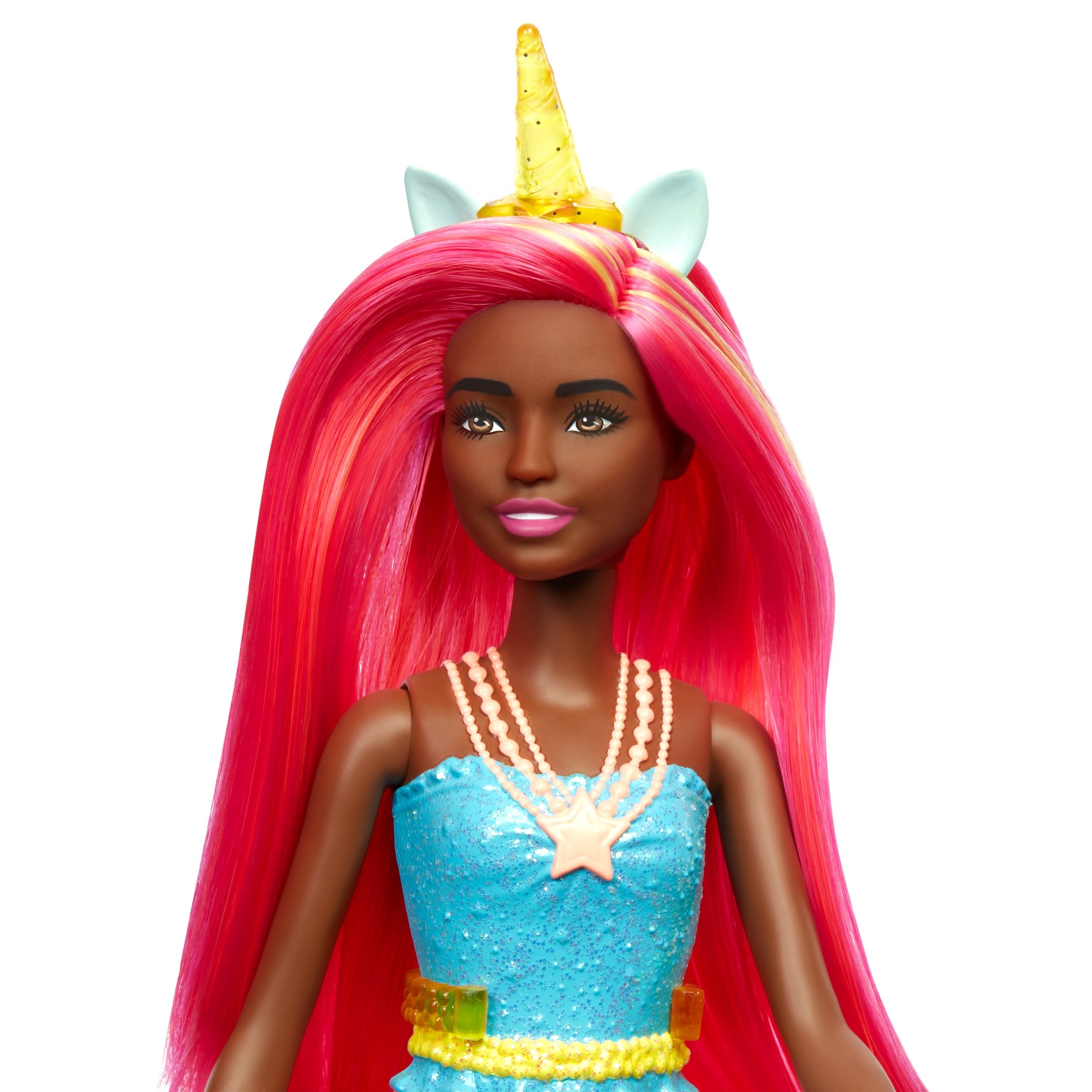 Barbie Dreamtopia Unicorn Yellow Horn