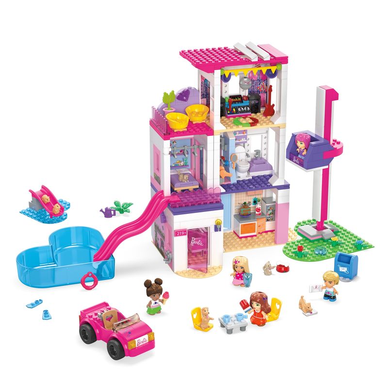 MEGA Construx Barbie Dreamhouse Building Set
