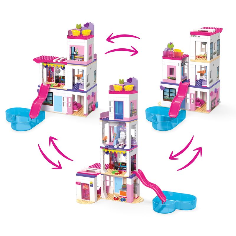 MEGA Construx Barbie Dreamhouse Building Set
