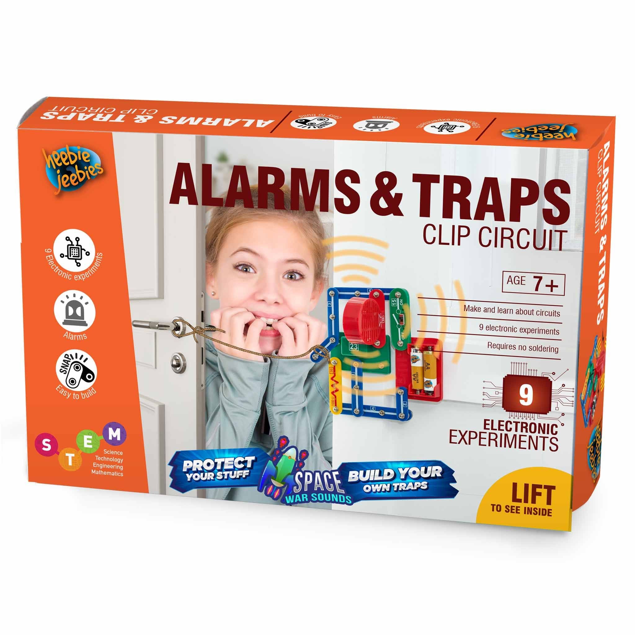 Heebie Jeebies Clip Circuit Alarms & Traps